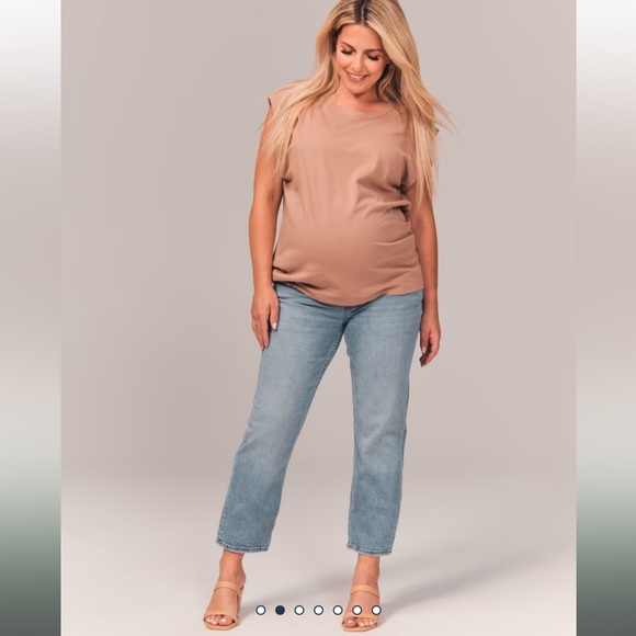 Abercrombie & Fitch Jeans Nwt Abercrombie Fitch Maternity Ankle Straight Jean Poshmark